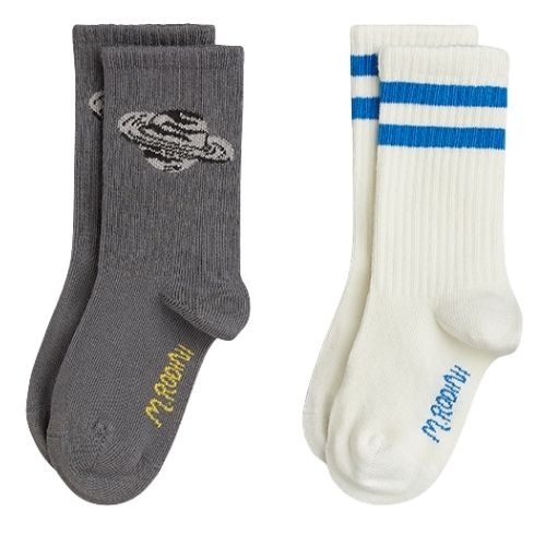 Mini Rodini planet 3-pack socks multi-2