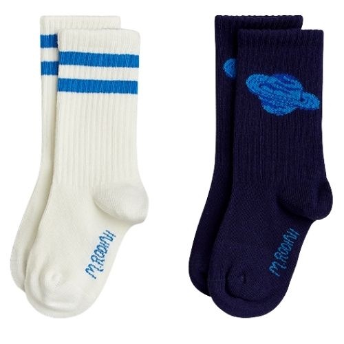 Mini Rodini planet 3-pack socks multi-3