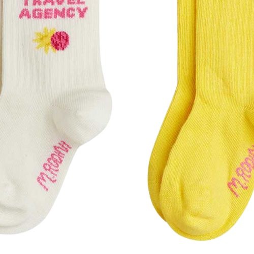 Mini Rodini intergalactic 2-pack socks multi-3