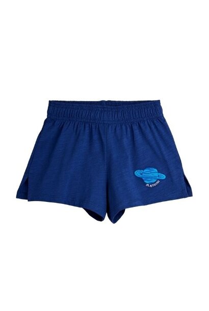 Mini Rodini planet emb shorts blue
