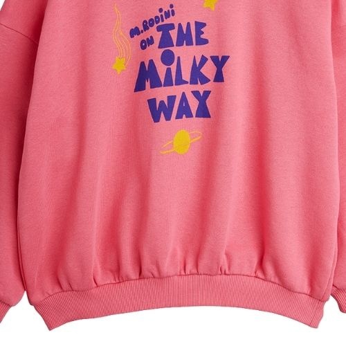 Mini Rodini the milky way sp sweatshirt pink-3