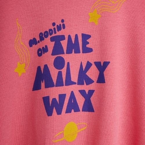 Mini Rodini the milky way sp sweatshirt pink-4