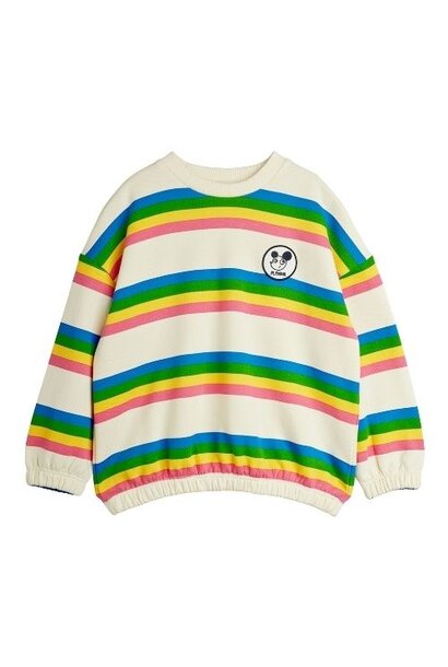 Mini Rodini ritzratz stripe sweatshirt multi