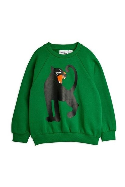Mini Rodini panther sp sweatshirt green