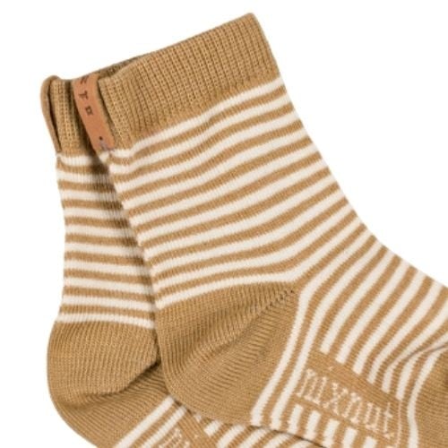 Nixnut stripe socks biscuit stripe - sokken-3