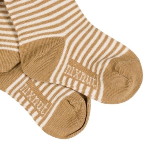 Nixnut stripe socks biscuit stripe - sokken-4