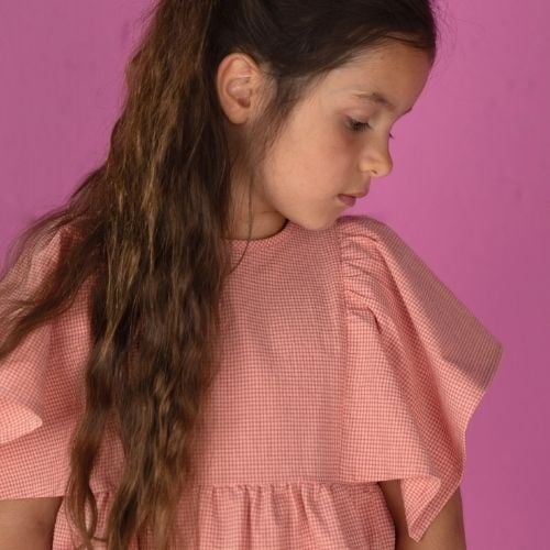 Nixnut rio dress lotus checkered - jurk-3