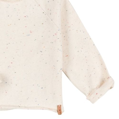 Nixnut sim knit ecru speckle - shirt-6