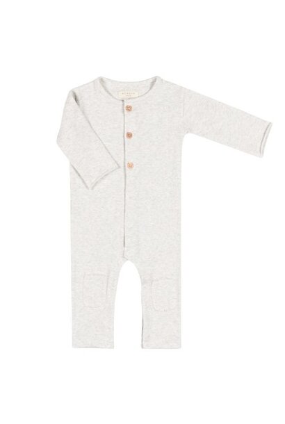 Nixnut butt onesie grey - romper