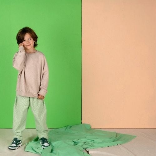 Nixnut stic pants apple checkered - broek-2