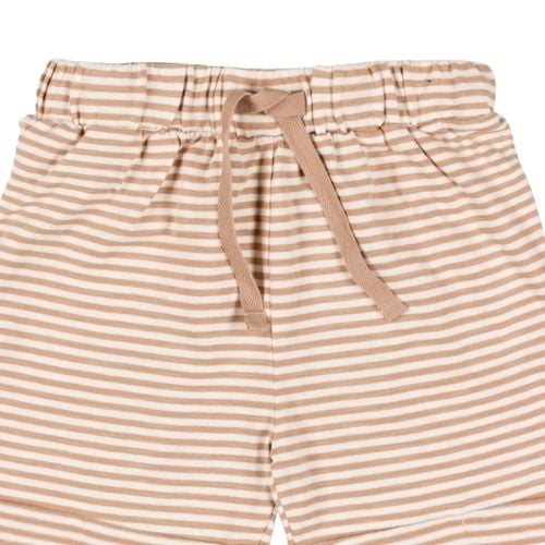 Nixnut lace short biscuit stripe - korte broek-2
