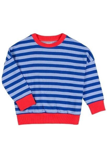 Nixnut rel sweater azul stripe - trui