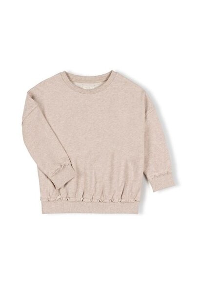 Nixnut loose sweater beige - trui