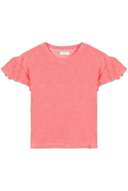 Nixnut fly t-shirt - terry coral - shirt