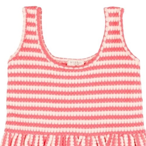 Nixnut sum top coral stripe - shirt-4