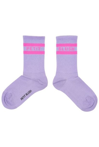 Petit Blush sport socks violet neon pink - sokken