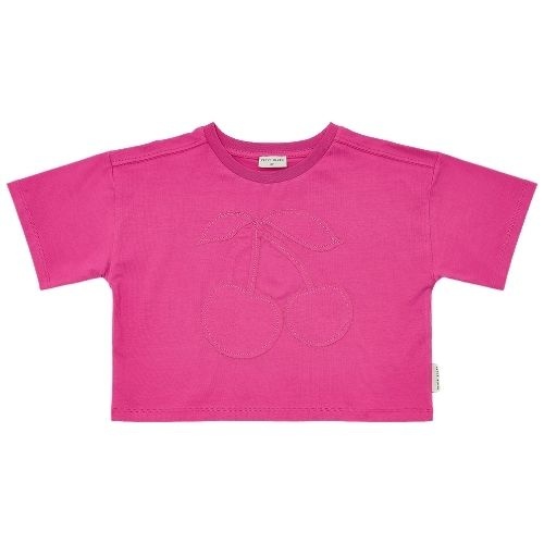 Petit Blush cherry t-shirt rose violet-1