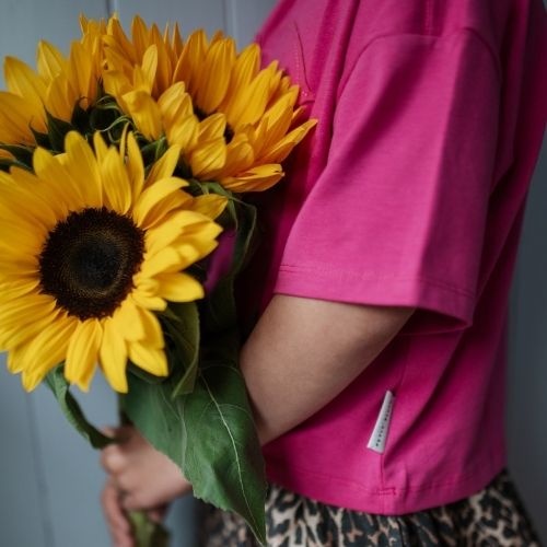 Petit Blush cherry t-shirt rose violet-5