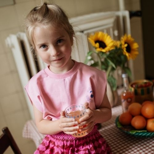 Petit Blush shoulder top cashmere rose - shirt-3