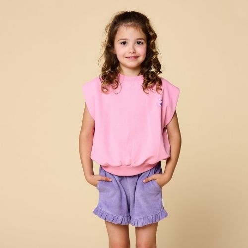 Petit Blush shoulder top cashmere rose - shirt-5