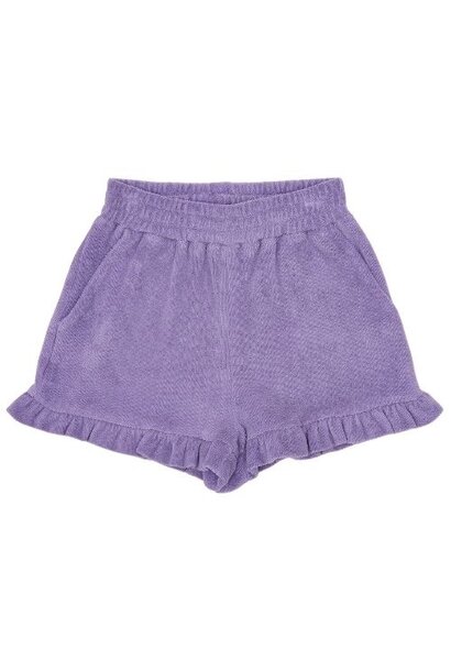 Petit Blush towel short chalk violet