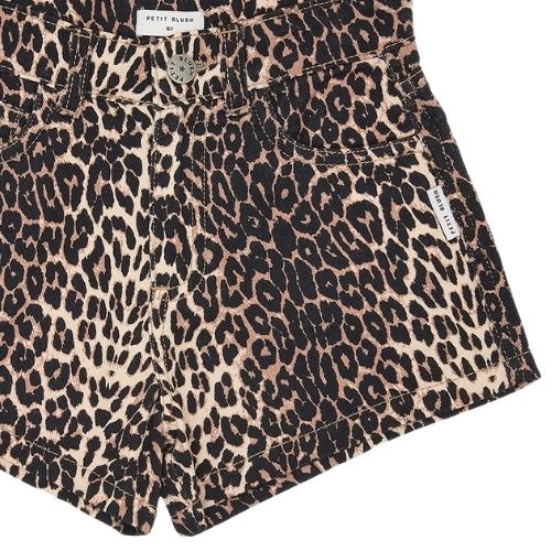 Petit Blush jeans short leopard aop-8