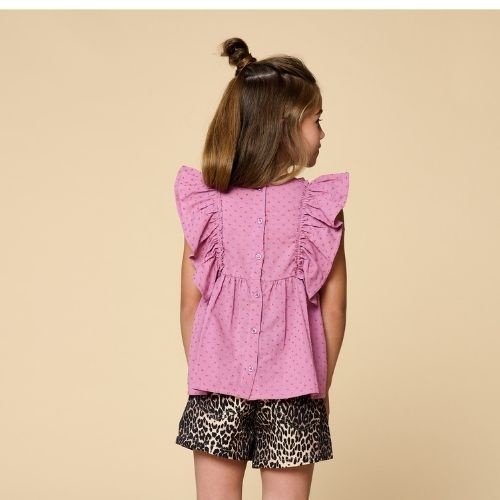 Petit Blush jeans short leopard aop-4