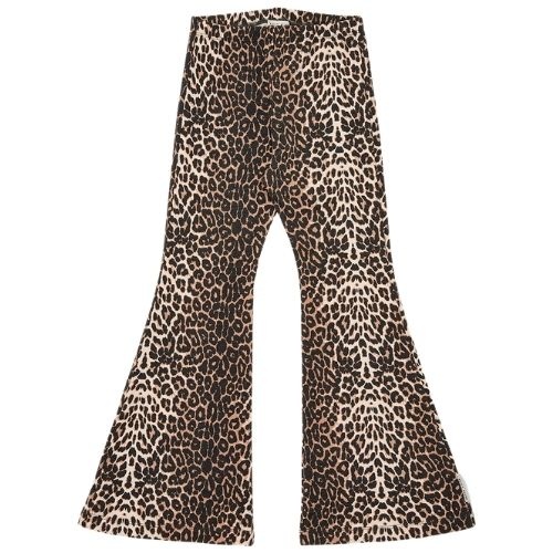 Petit Blush bowie flared pants leopard aop - broek-1