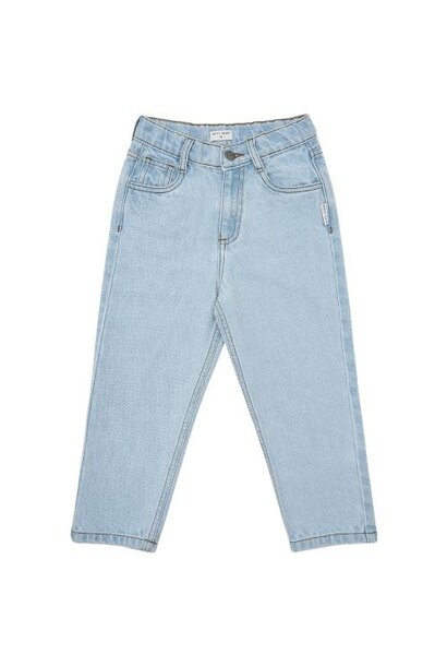 Petit Blush baggy fit jeans pale light blue - broek