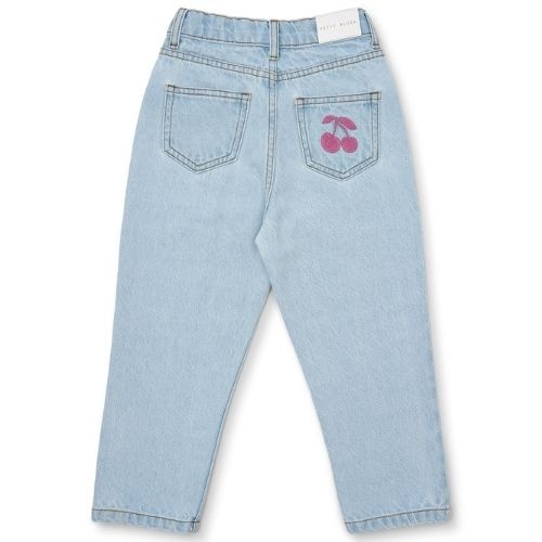 Petit Blush baggy fit jeans pale light blue - broek-8