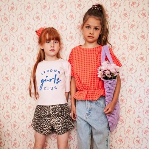 Petit Blush baggy fit jeans pale light blue - broek-5