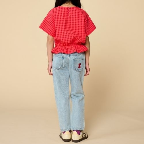 Petit Blush baggy fit jeans pale light blue - broek-4