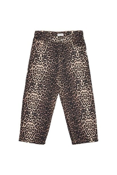 Petit Blush ballon fit jeans leopard aop - broek