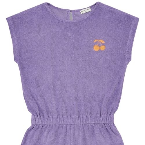 Petit Blush towel jumpsuit chalk violet-7