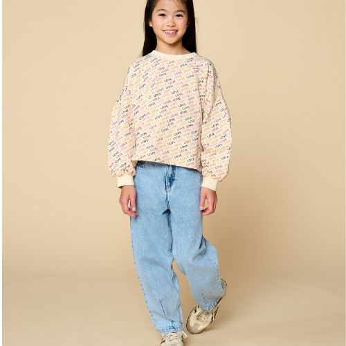 Petit Blush ballon fit jeans light blue - broek-4