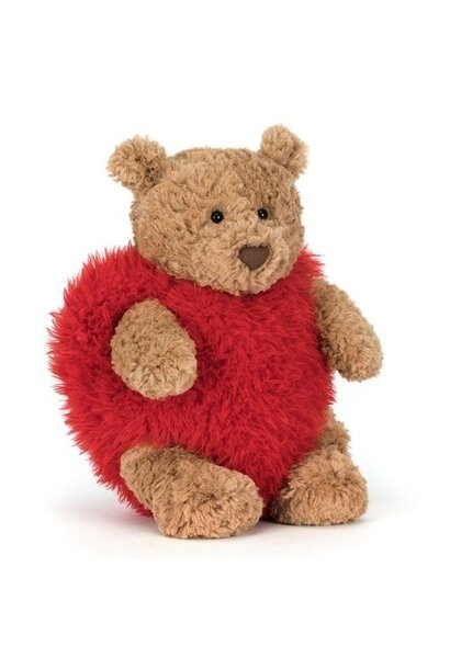 Jellycat bartholomew bear 'heartthrob'