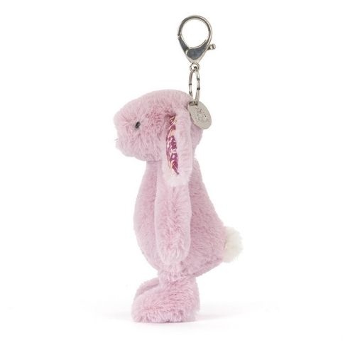 Jellycat thistlepop blossom bunny bag charm-4