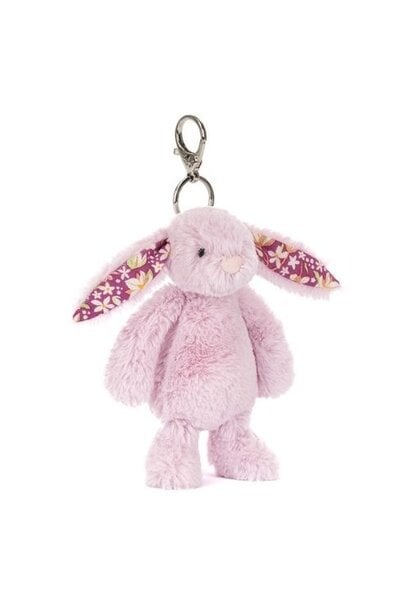 Jellycat thistlepop blossom bunny bag charm