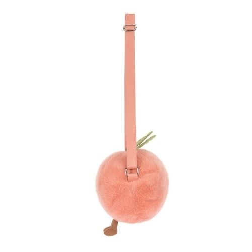 Jellycat amuseables peach shoulder bag-4