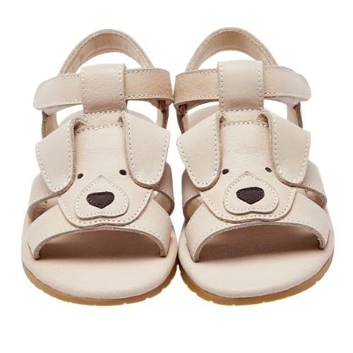 Donsje Amsterdam mhalo sandals golden retriever ivory leather-2