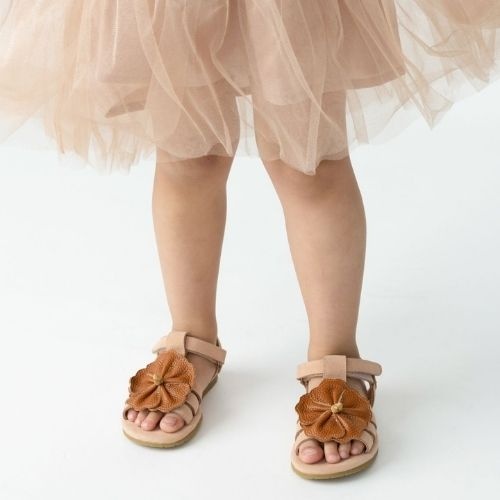 Donsje Amsterdam iles fields sandals hibiscus coral betting leather - sandalen-2