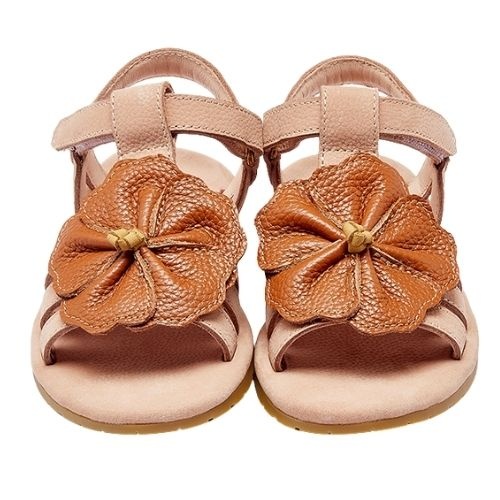 Donsje Amsterdam iles fields sandals hibiscus coral betting leather - sandalen-4
