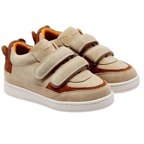 Donsje Amsterdam rinou sneakers bear taupe suede - schoenen-1
