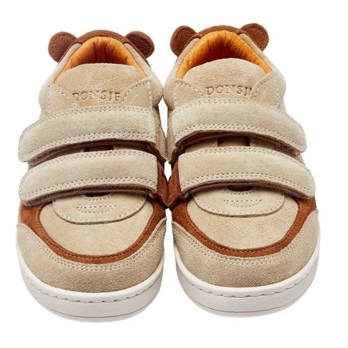 Donsje Amsterdam rinou sneakers bear taupe suede - schoenen-3