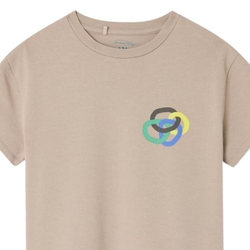 American Vintage fizvalley t-shirt imprime seigle vintage-3