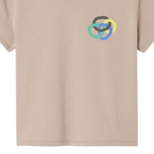 American Vintage fizvalley t-shirt imprime seigle vintage-4