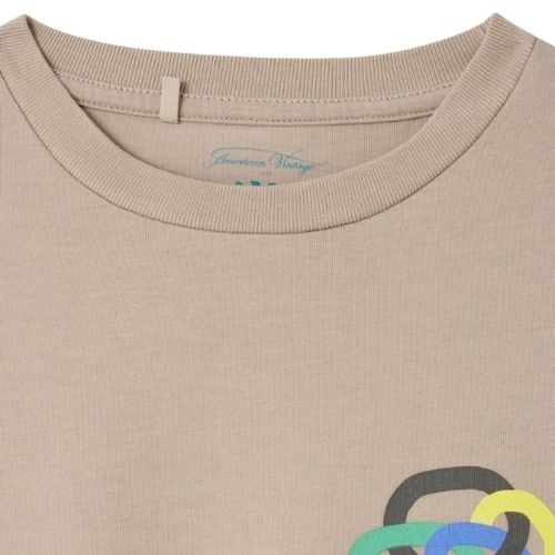 American Vintage fizvalley t-shirt imprime seigle vintage-5