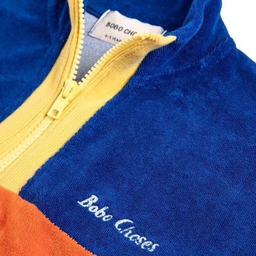 Bobo Choses color block zipped sweatshirt - trui-4