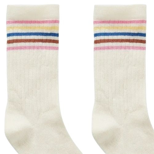 Sproet & Sproet sport socks pink sesame | sokken-2