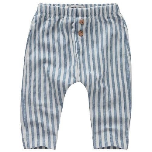 Sproet & Sproet baby loose sweatpants denim blue | broek-1